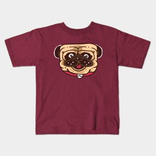 Pug Mask Kids T-Shirt